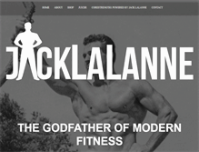 Tablet Screenshot of jacklalanne.com